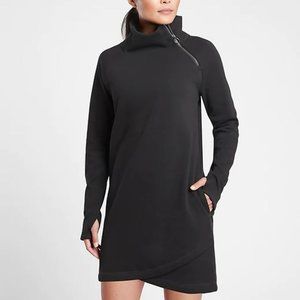 EUC Athleta Cozy Karma Asym Dress in S Tall